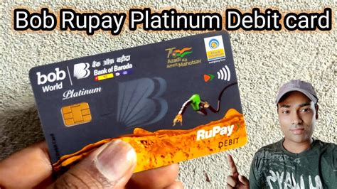 rupay platinum di contactless card bob charges|RuPay platinum debit card download.